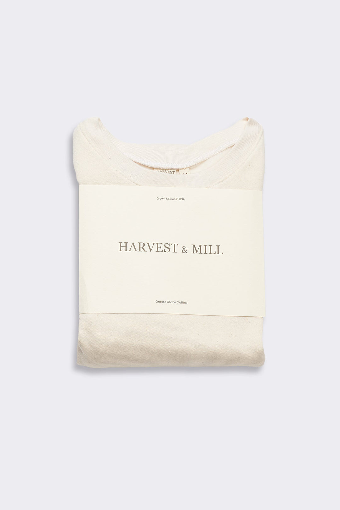 Women's Organic Heavyweight Crew Sweatshirt in Natural