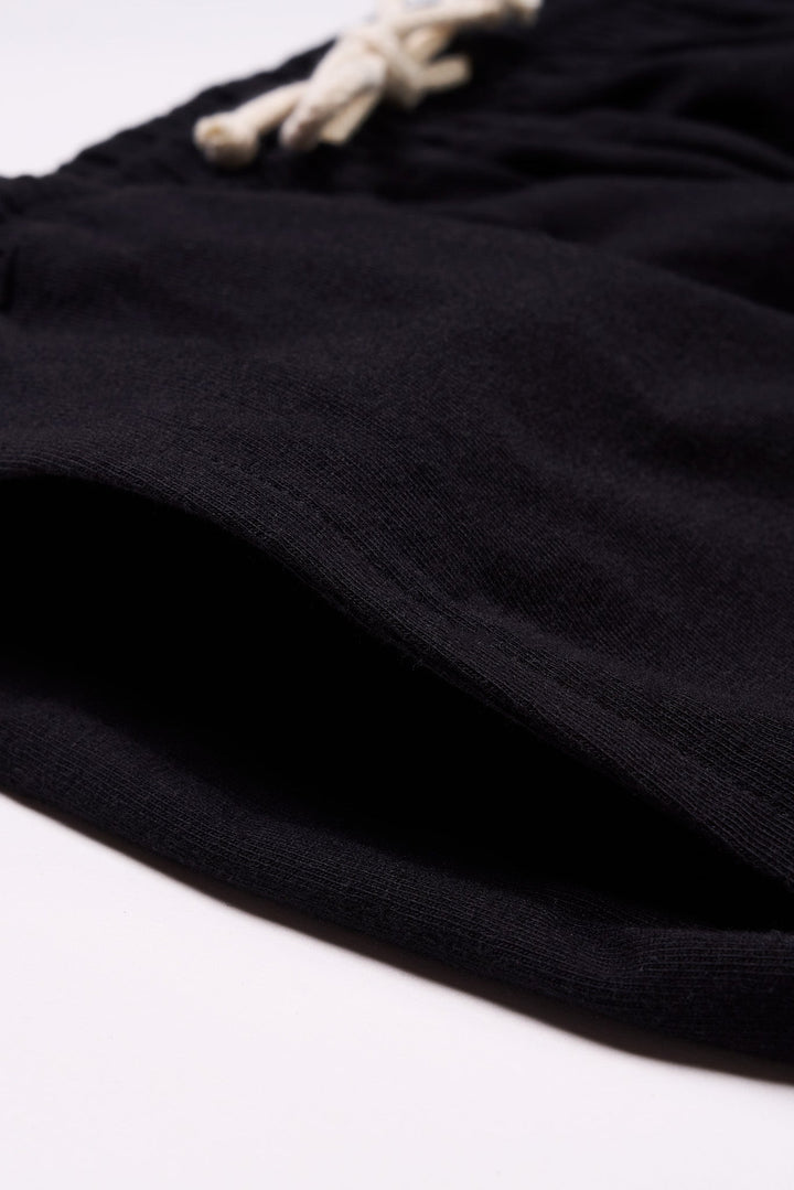 Women's Organic Straight Leg Lounge Pants in Black