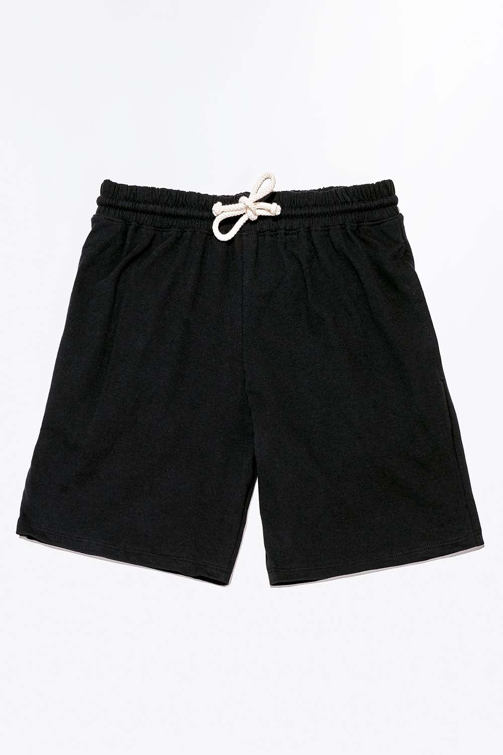 Men's Organic Black Pack: Athletic Shorts + Men's Crew Tee