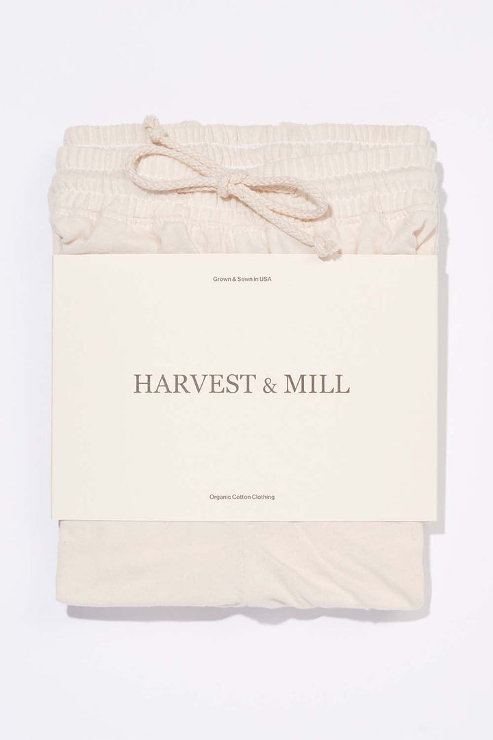 Men's Organic Natural Pack: Athletic Shorts + Men's Crew Tee