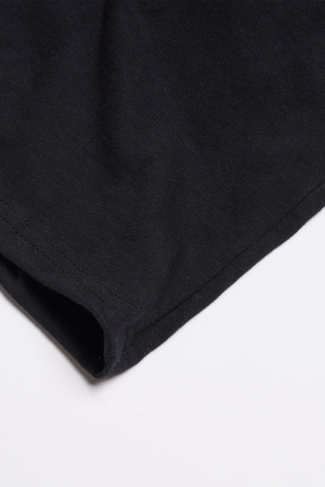 Men's Organic Drawstring Only Lounge Shorts in Black