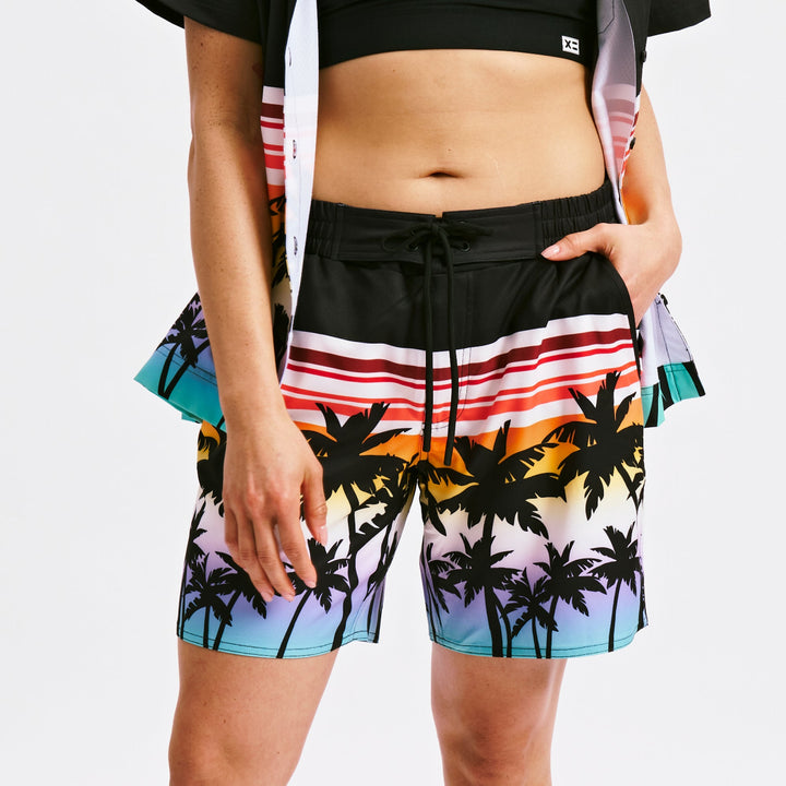 Swim 7" Heritage Board Shorts - Hawaiian Heat