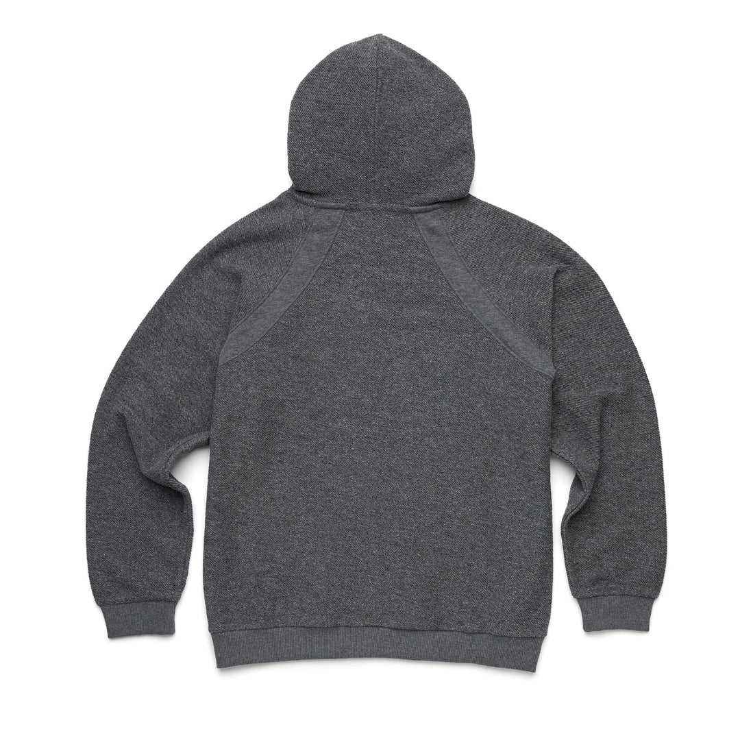 Inside Out French Terry Hoodie - Heather Grey