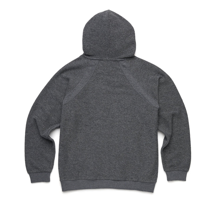 Inside Out French Terry Hoodie - Heather Grey