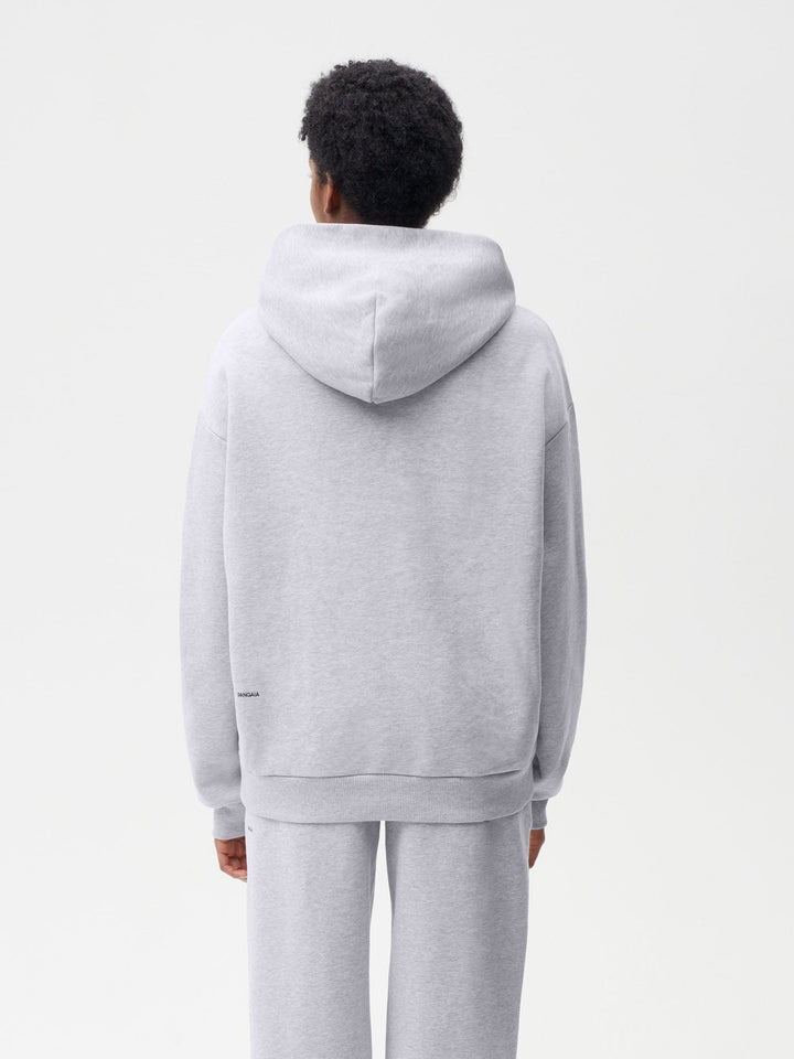 Womens 365 Heavyweight Hoodie—grey marl