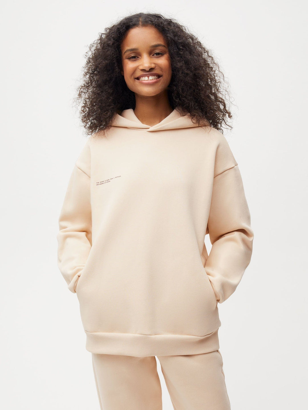 Womens 365 Heavyweight Hoodie—sand