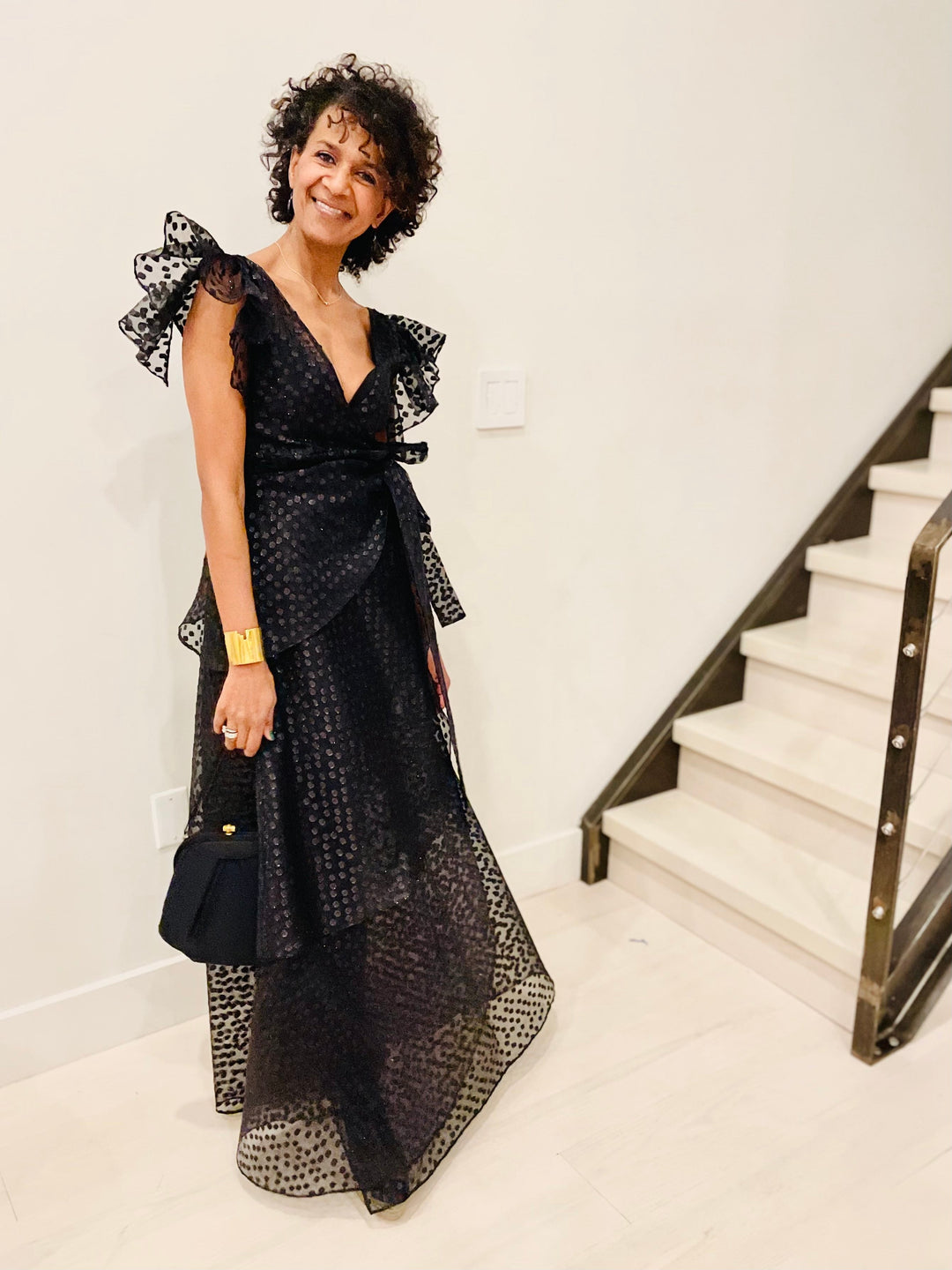 Hiwot, maxi wrap dress