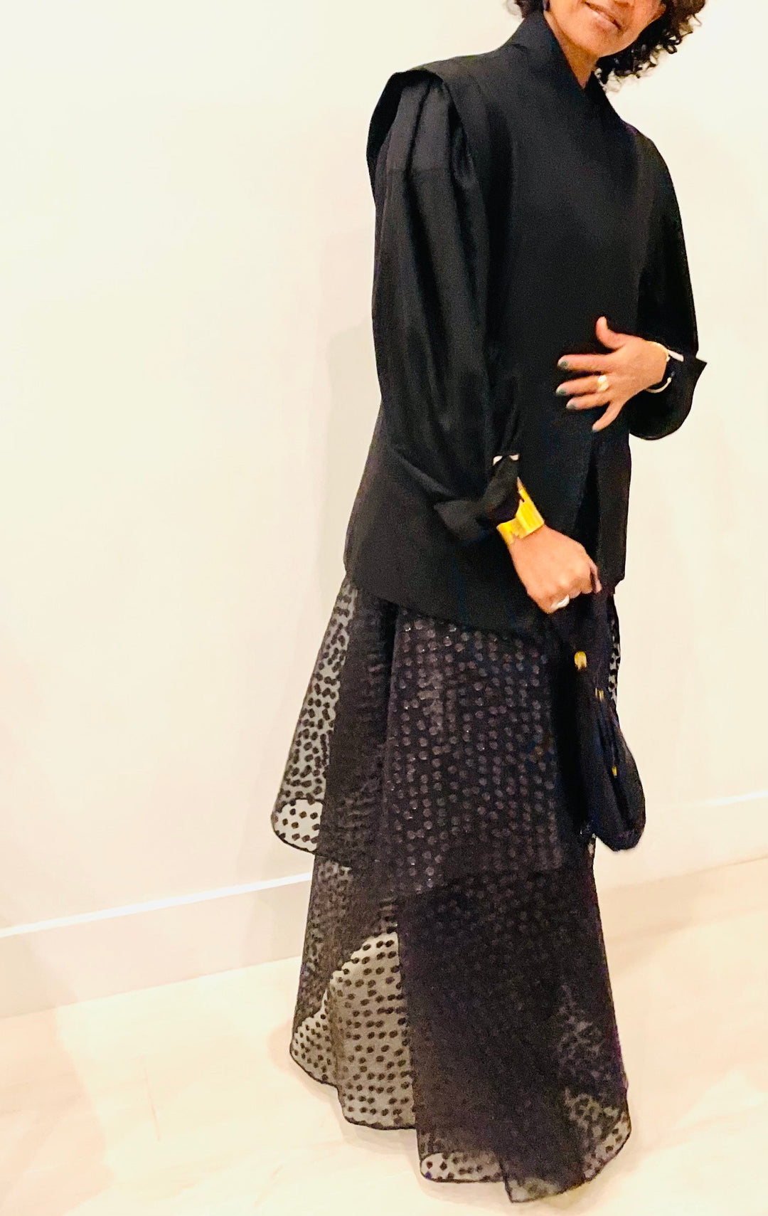 Hiwot, maxi wrap dress