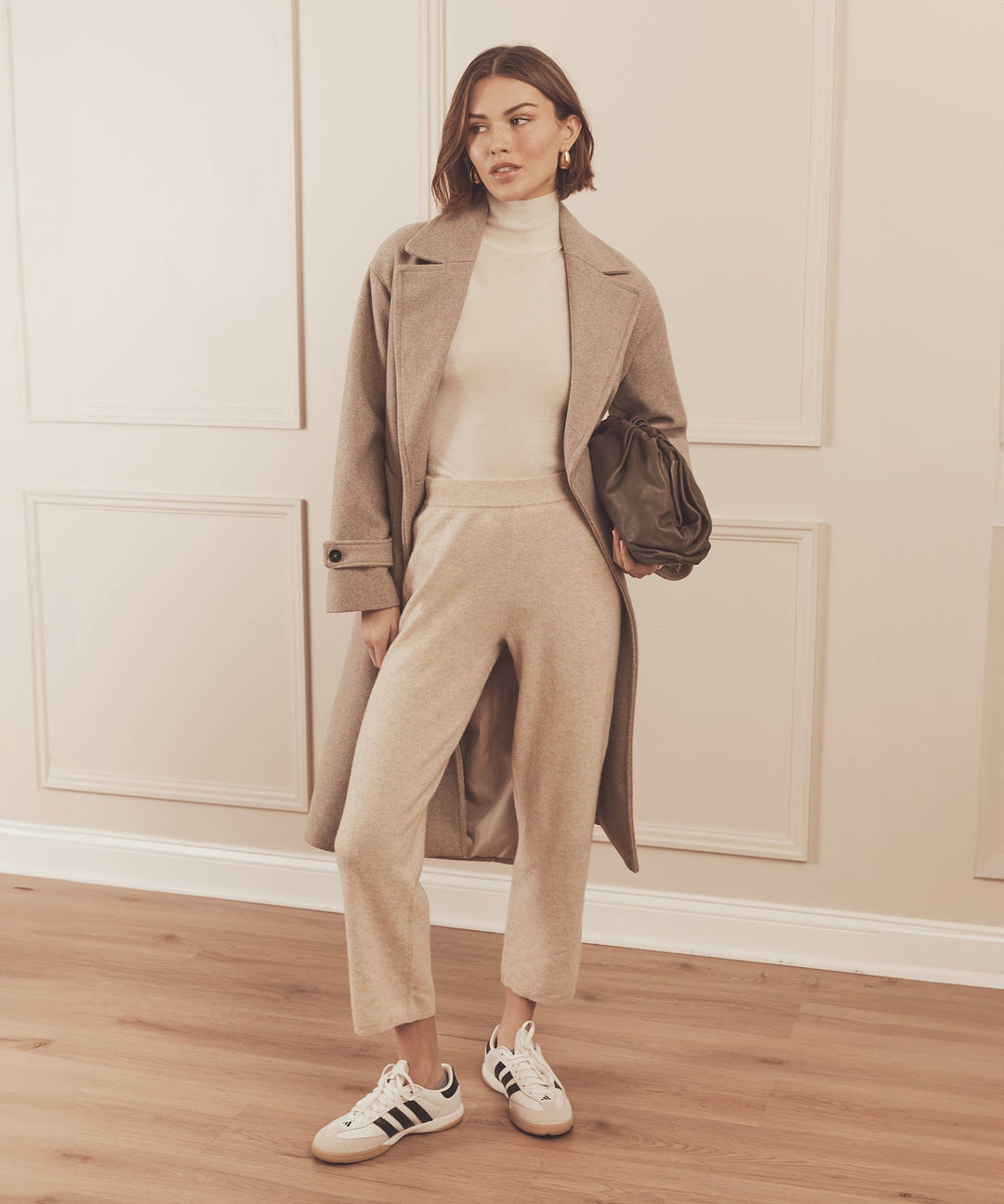 Signature Cashmere Cropped Pant
