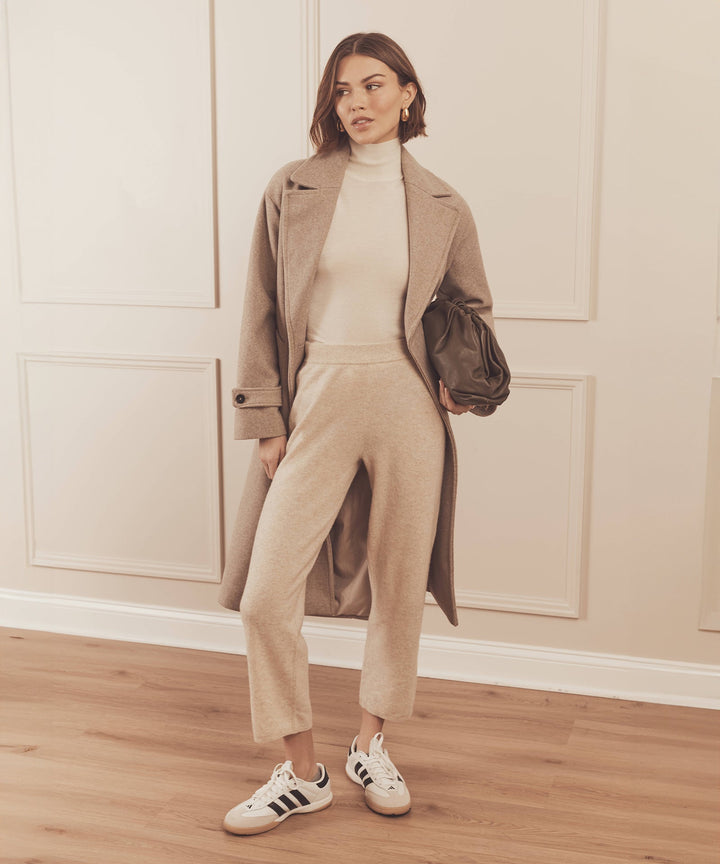 Signature Cashmere Cropped Pant