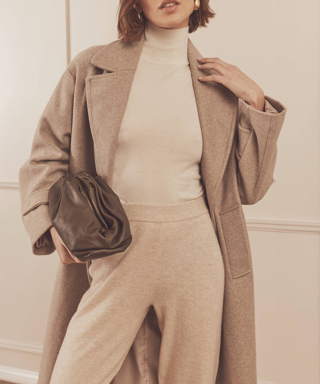 Signature Cashmere Cropped Pant