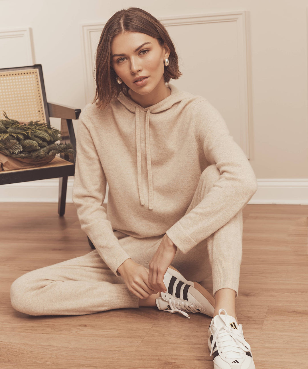 Off-Duty Cashmere Hoodie