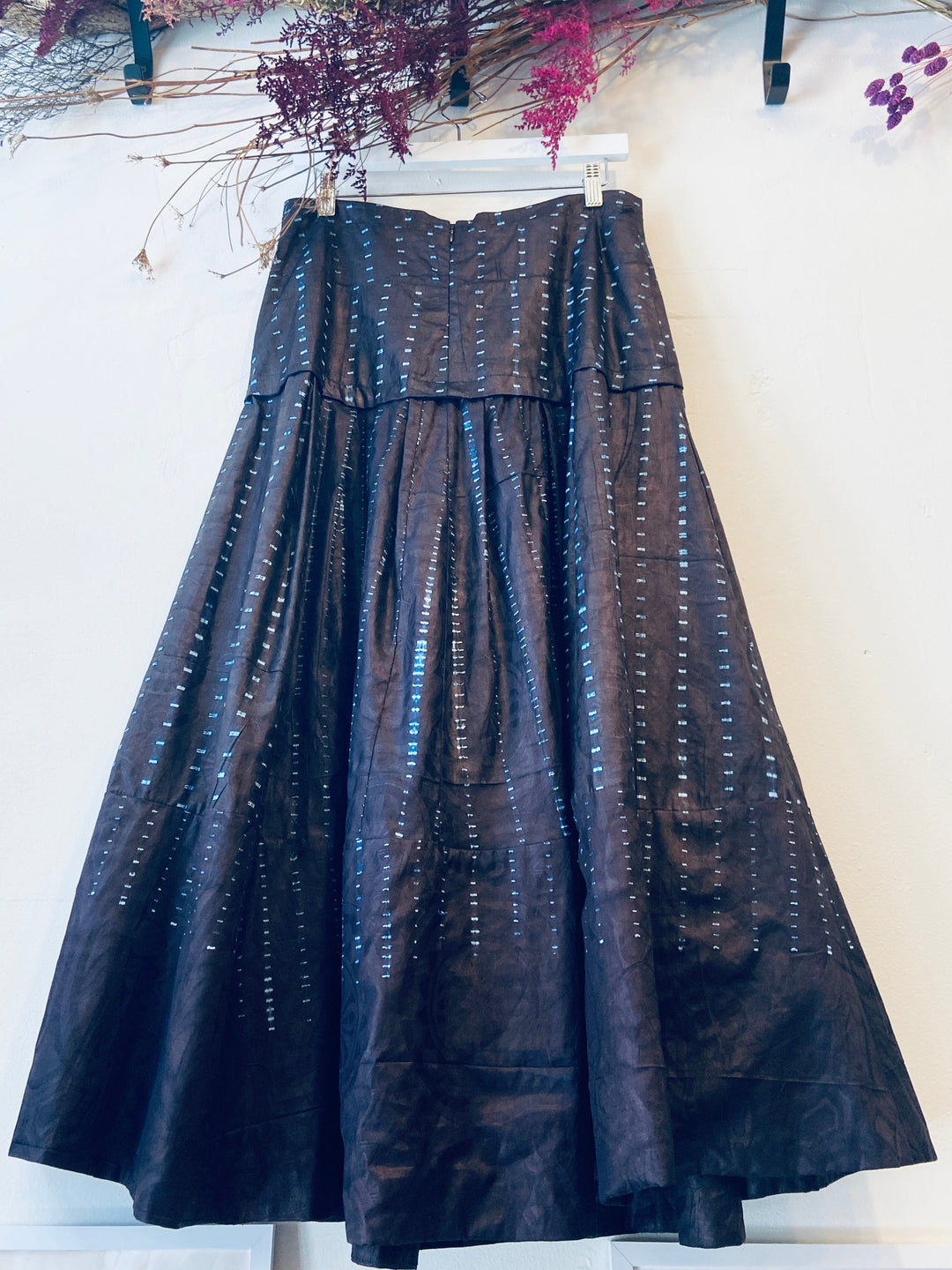 Seble indigo skirt