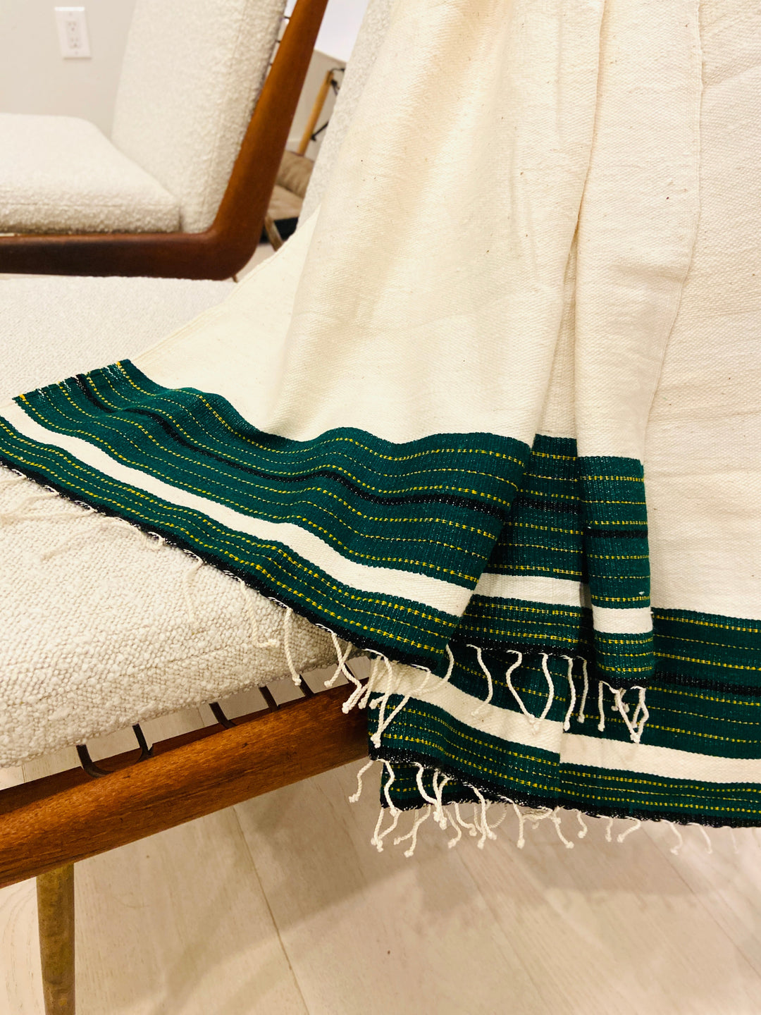 Boluko Cotton handwoven scarf