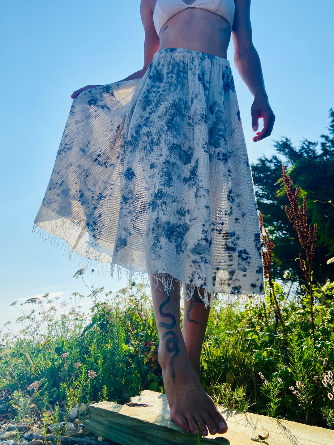 Maaza Botanical printed skirt