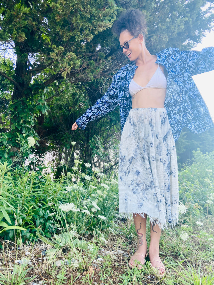 Maaza Botanical printed skirt