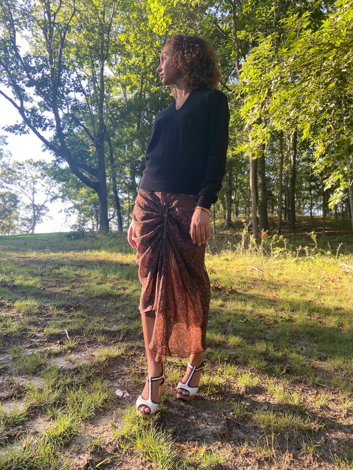 Zenach chiffon skirt