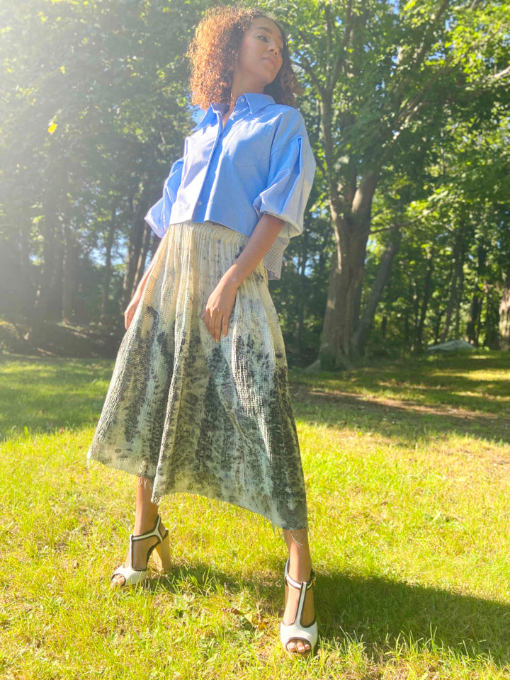 Maaza Botanical printed skirt