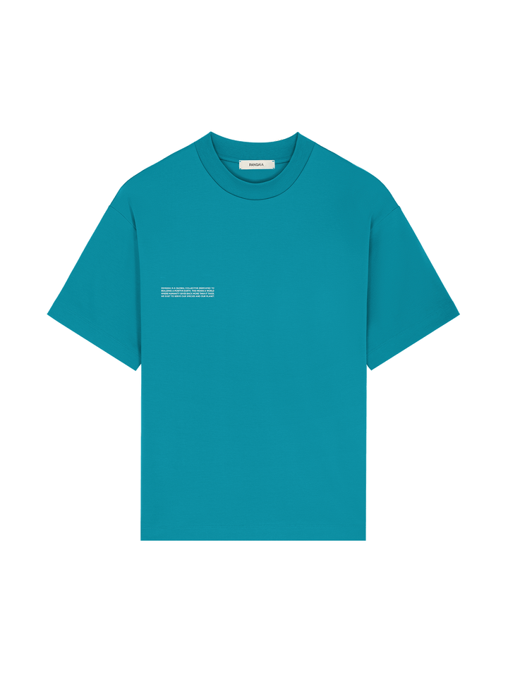 Womens Interlock Oversized T-Shirt—Malachite Green