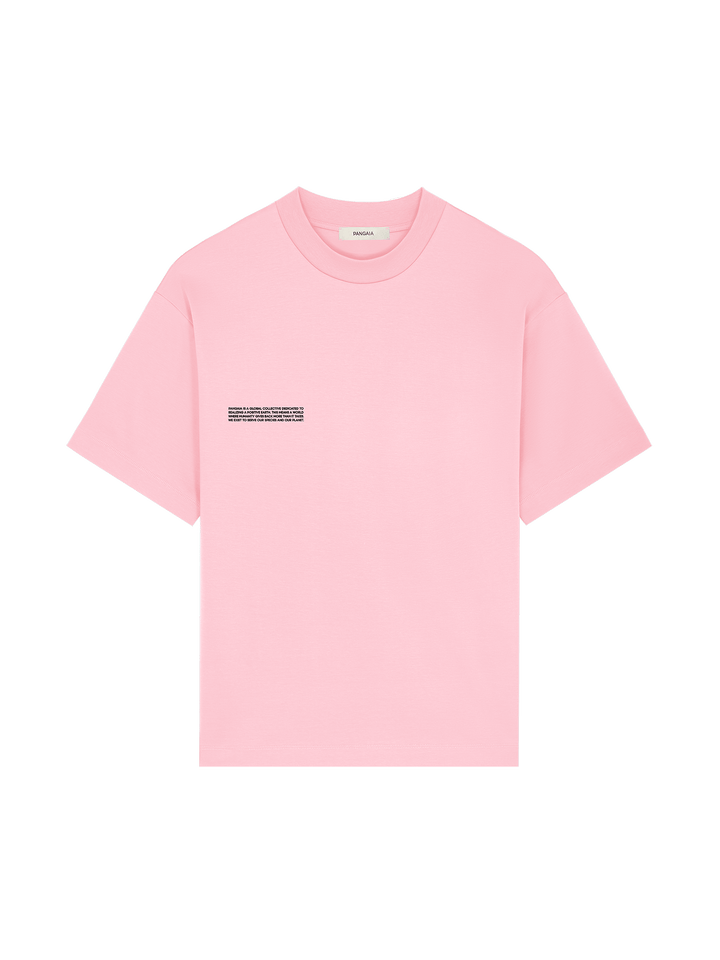 Womens Interlock Oversized T-Shirt—Sakura Pink