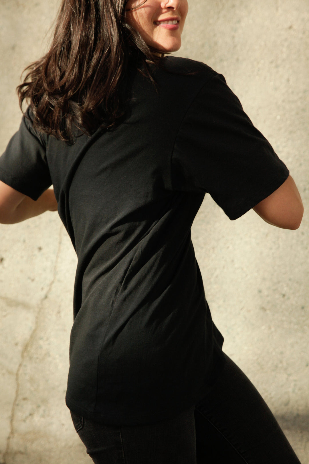 Women's Organic Unisex Style Crew Tee