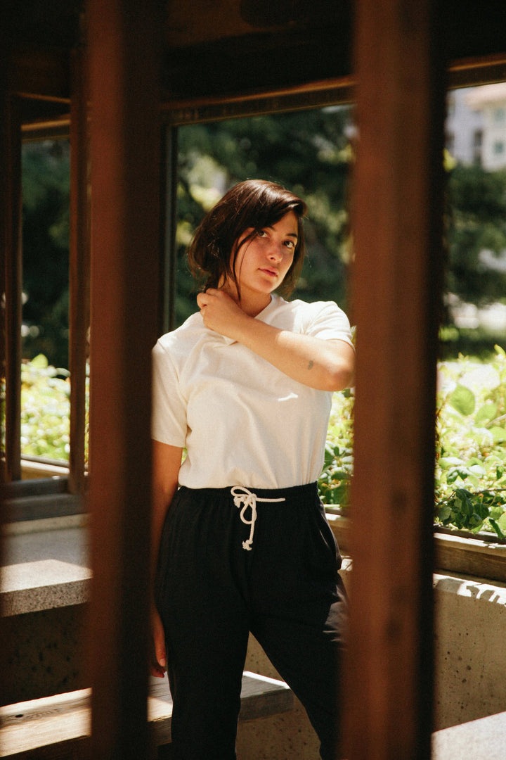 Women's Organic Unisex Style Crew Tee