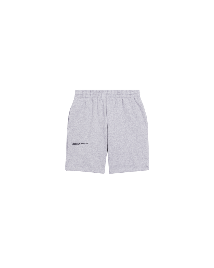 Kids' 365 Midweight Long Shorts—grey marl