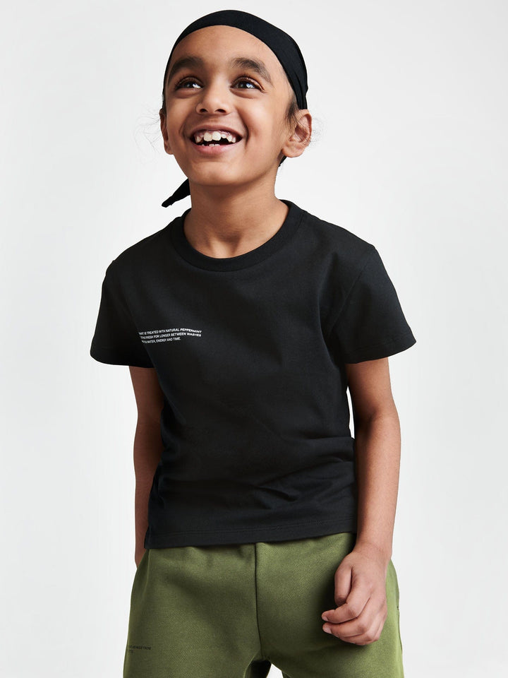Kids' 365 Midweight T-shirt—black