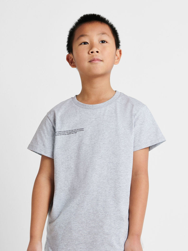 Kids' 365 Midweight T-shirt—grey marl