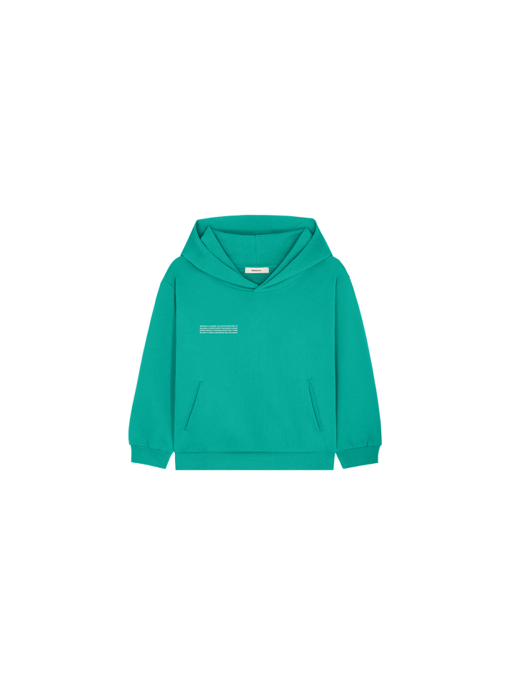 Kids' 365 Midweight Hoodie—Malachite Green