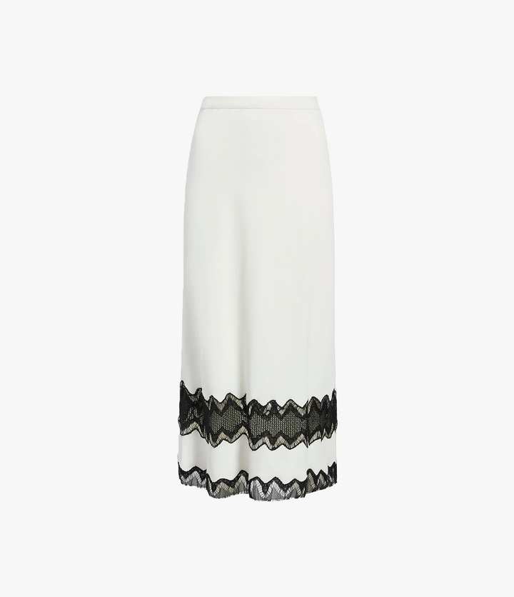 Lace Inset Skirt