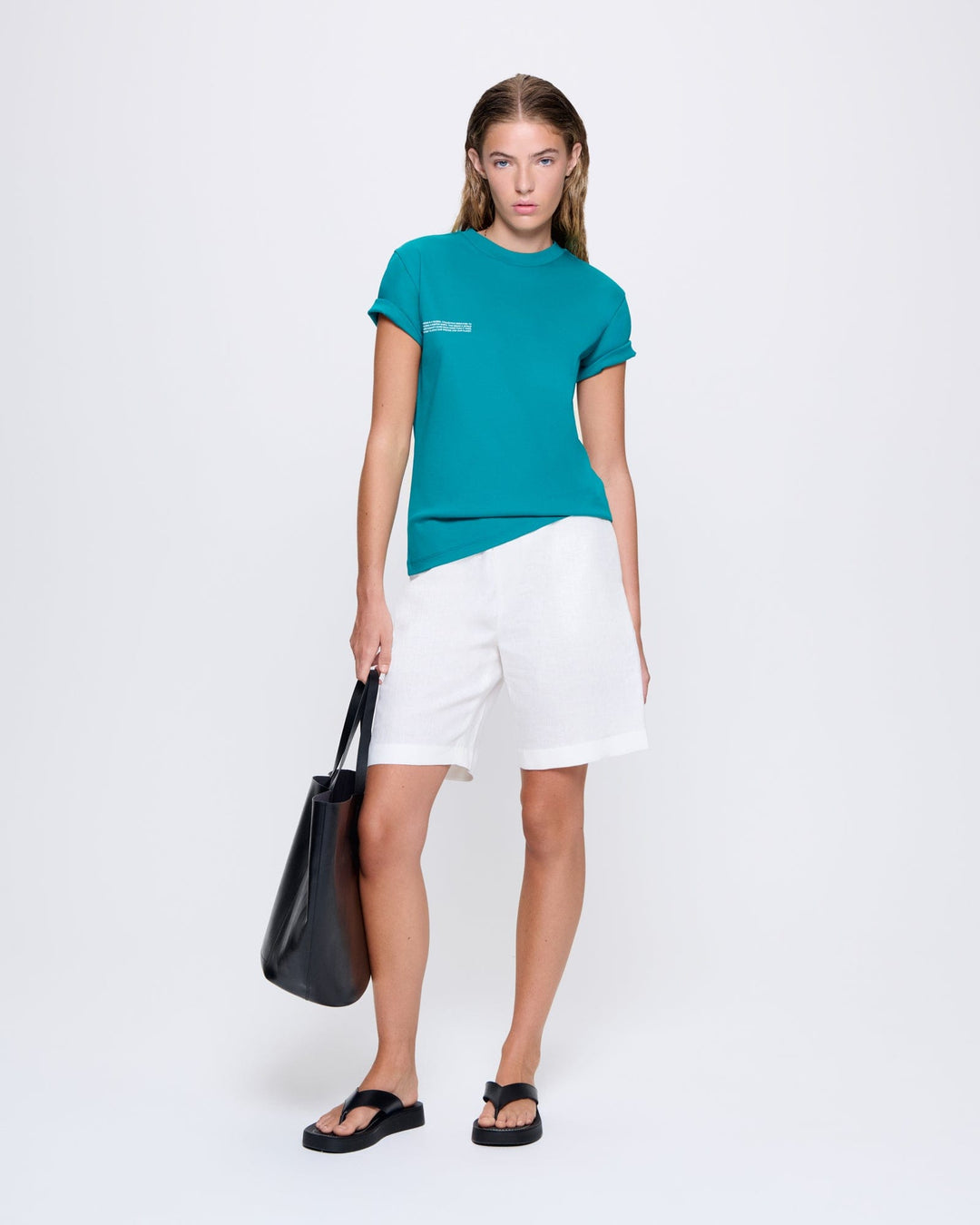 Womens Interlock T-Shirt—Malachite Green