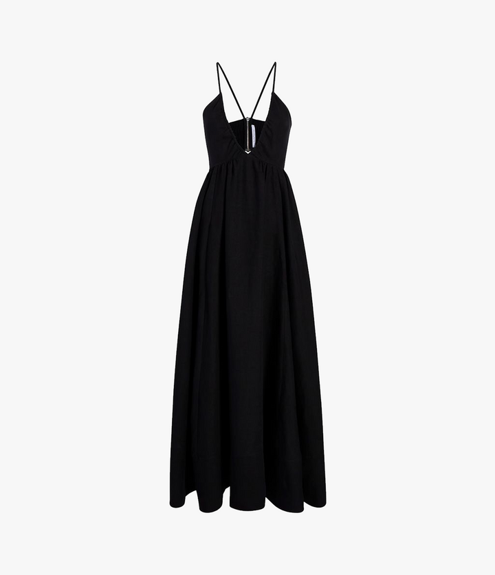 Linen Halter Dress