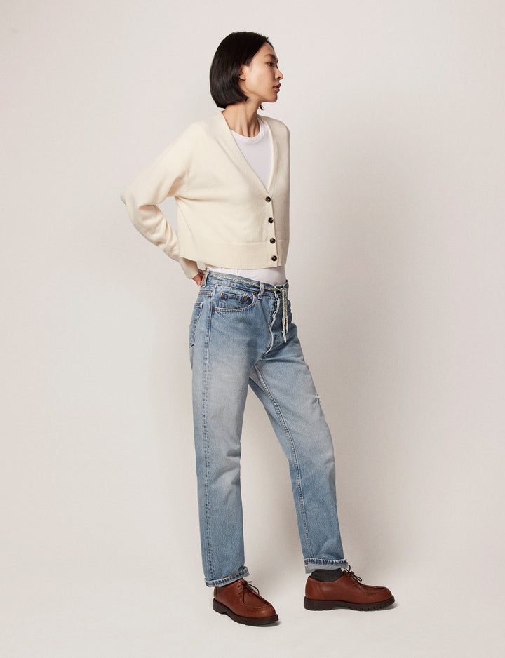 Cropped Cashmere Cardigan - Resale