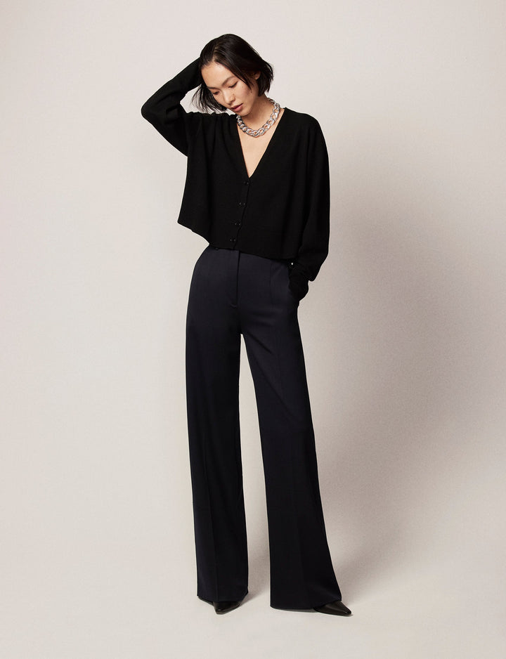 Cropped Cashmere Cardigan - Resale