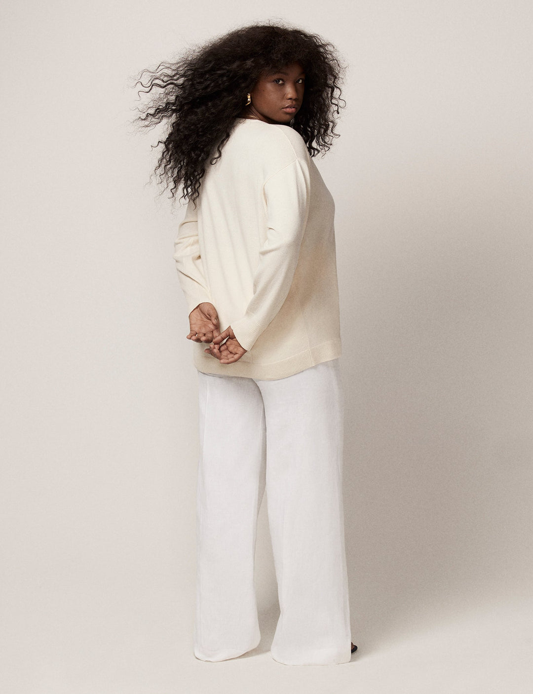 Cashmere V Neck Sweater - Resale
