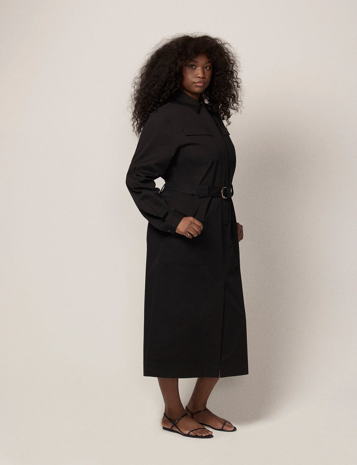 Belted Utility Dress
