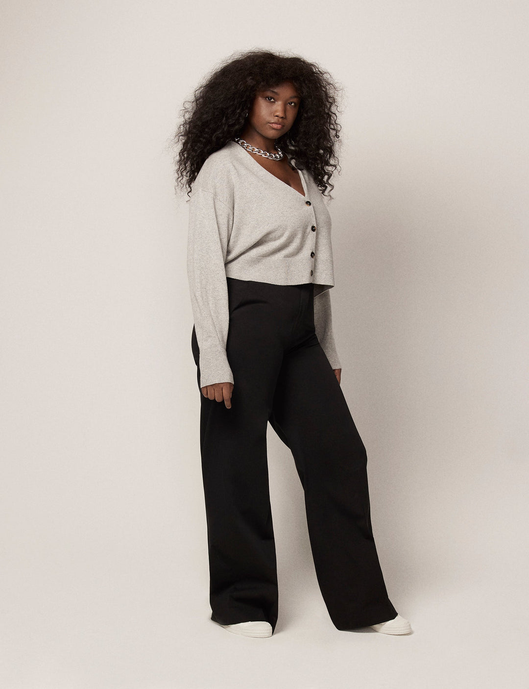 Cropped Cashmere Cardigan - Resale