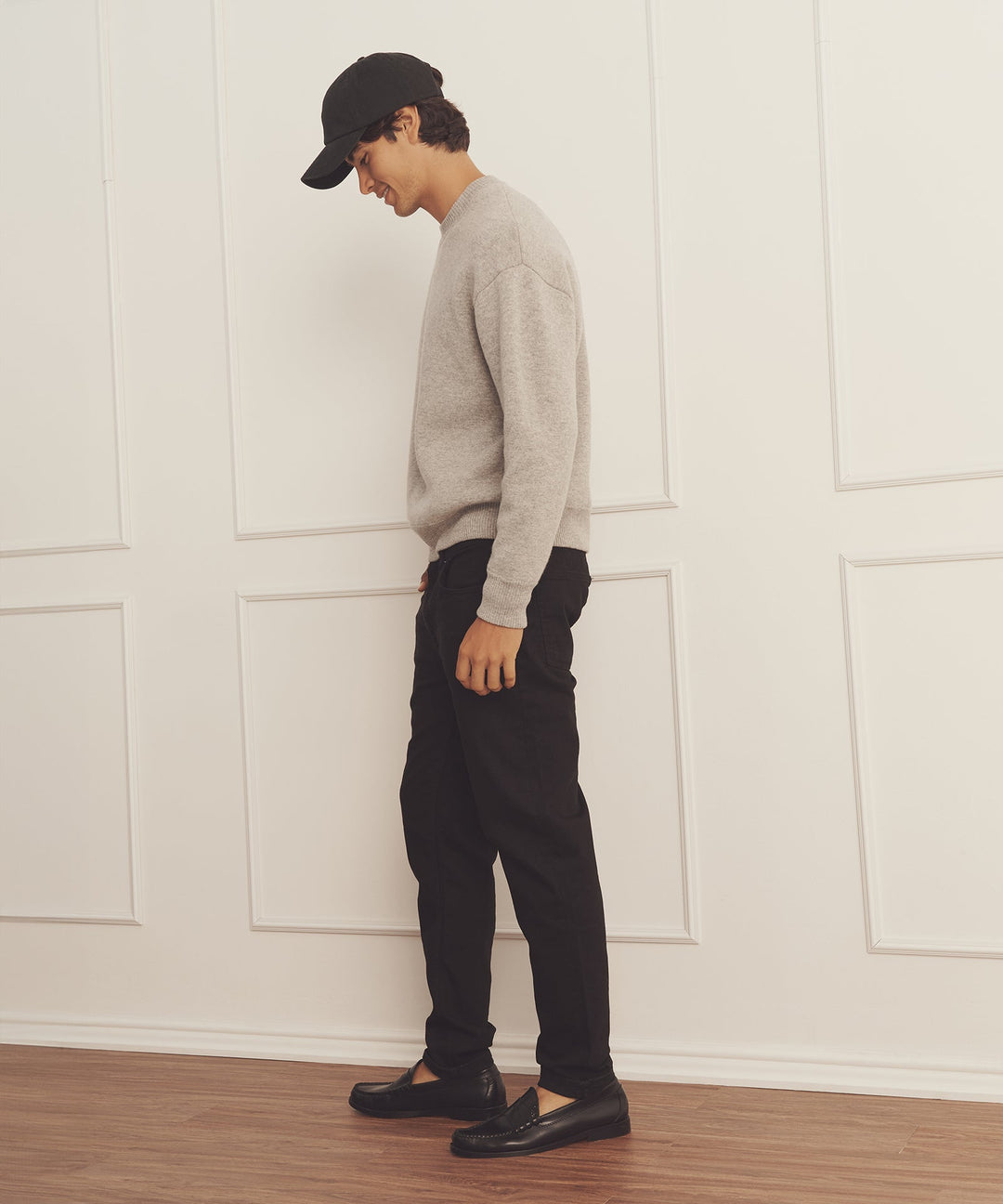 Luxe Cashmere Double Faced Crewneck