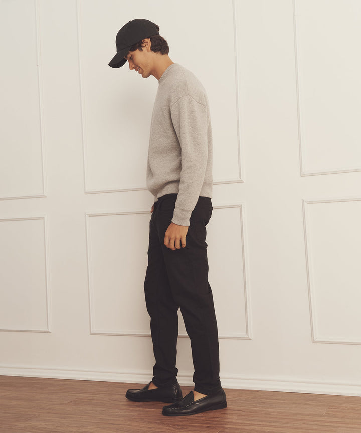 Luxe Cashmere Double Faced Crewneck