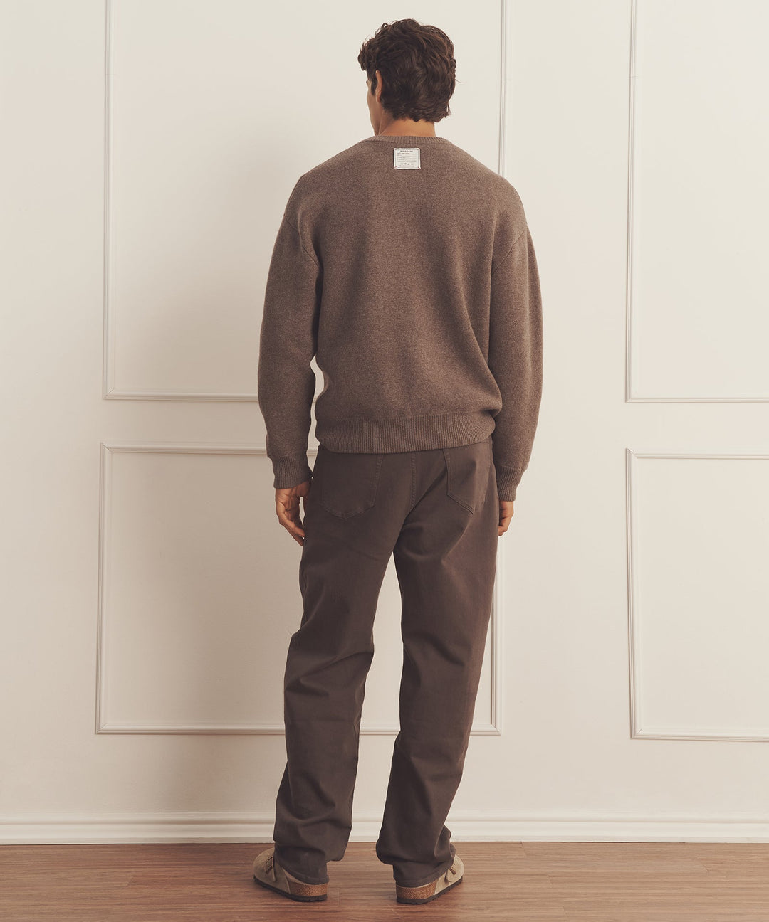 Luxe Cashmere Double Faced Crewneck