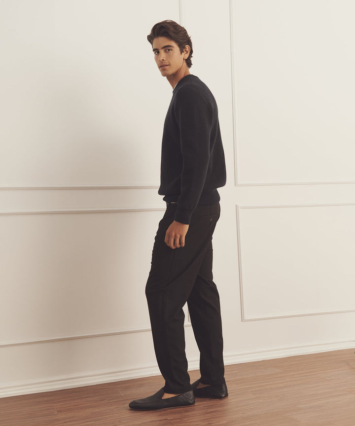 Luxe Cashmere Double Faced Crewneck