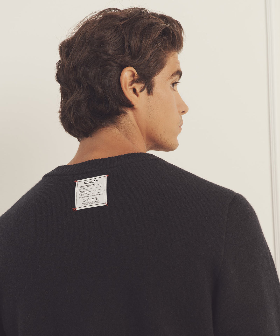 Luxe Cashmere Double Faced Crewneck