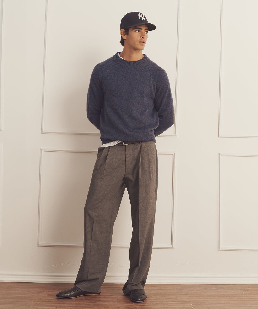Luxe Cashmere Raglan Crewneck