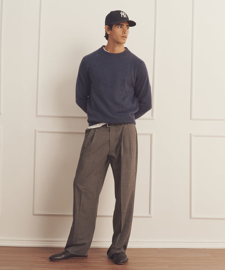 Luxe Cashmere Raglan Crewneck