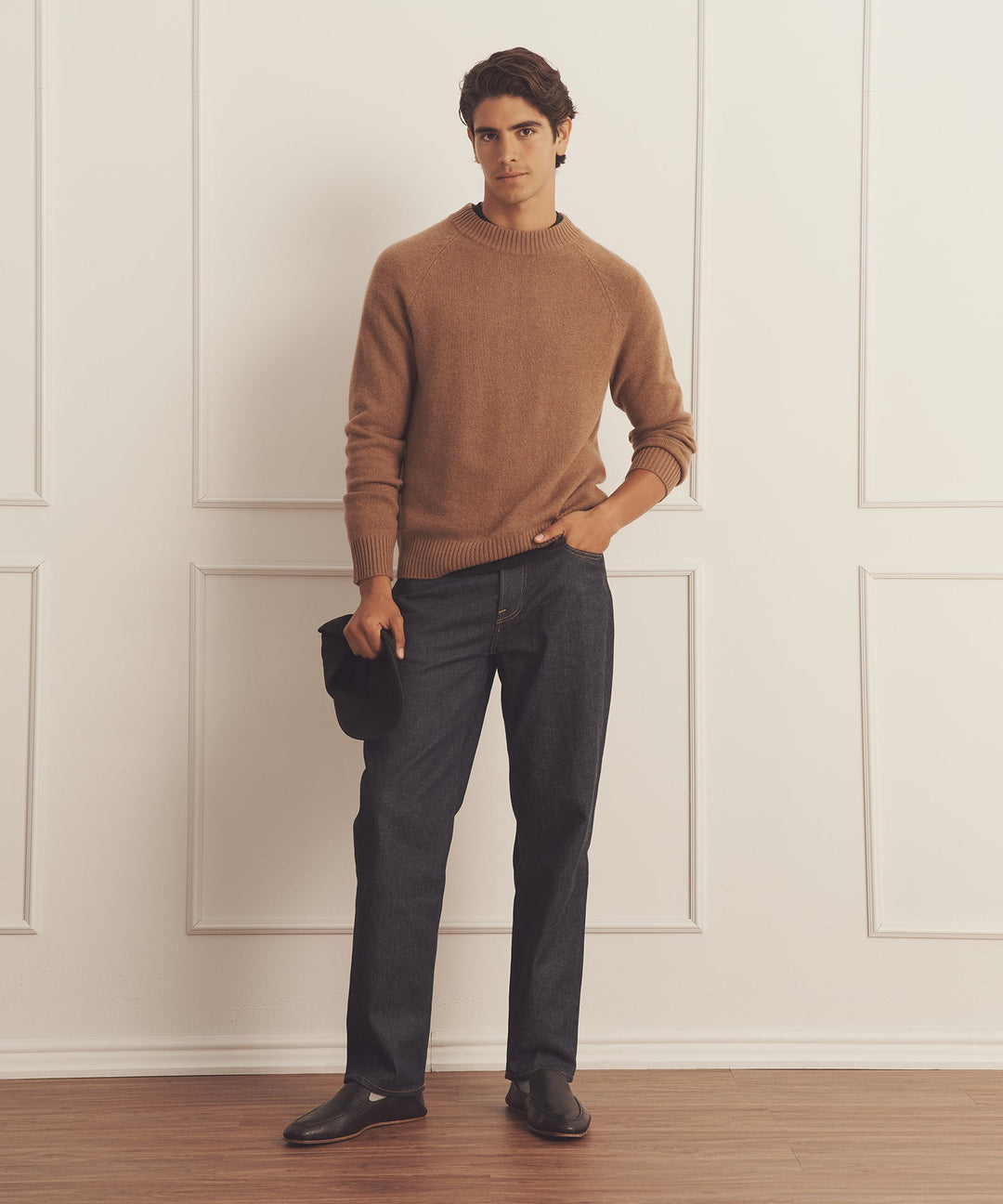 Luxe Cashmere Raglan Crewneck
