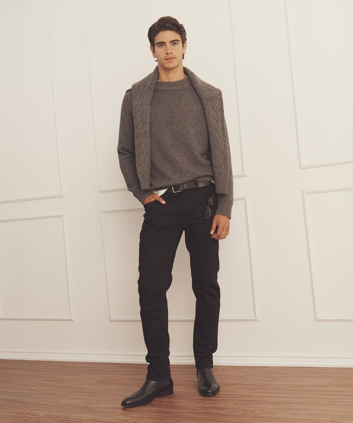 Luxe Cashmere Raglan Crewneck