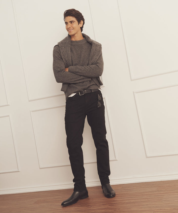 Luxe Cashmere Raglan Crewneck