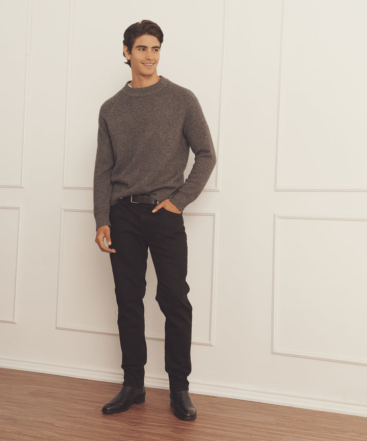 Luxe Cashmere Raglan Crewneck