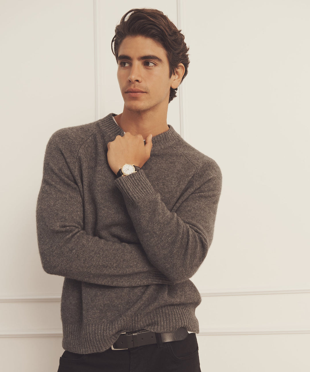 Luxe Cashmere Raglan Crewneck